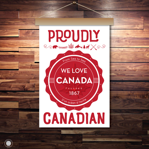 PROUDLY CANADIAN POSTER